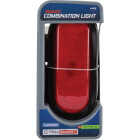 TowSmart Red Sealed Oblong Stop Turn & Tail Light Image 1