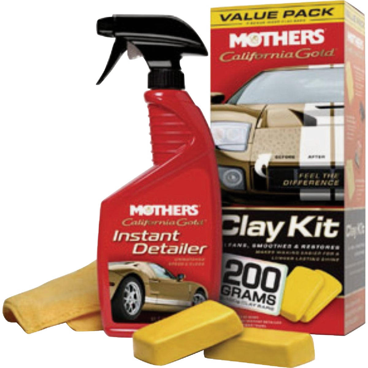 Mothers Clay Bar Automotive Cleaning System