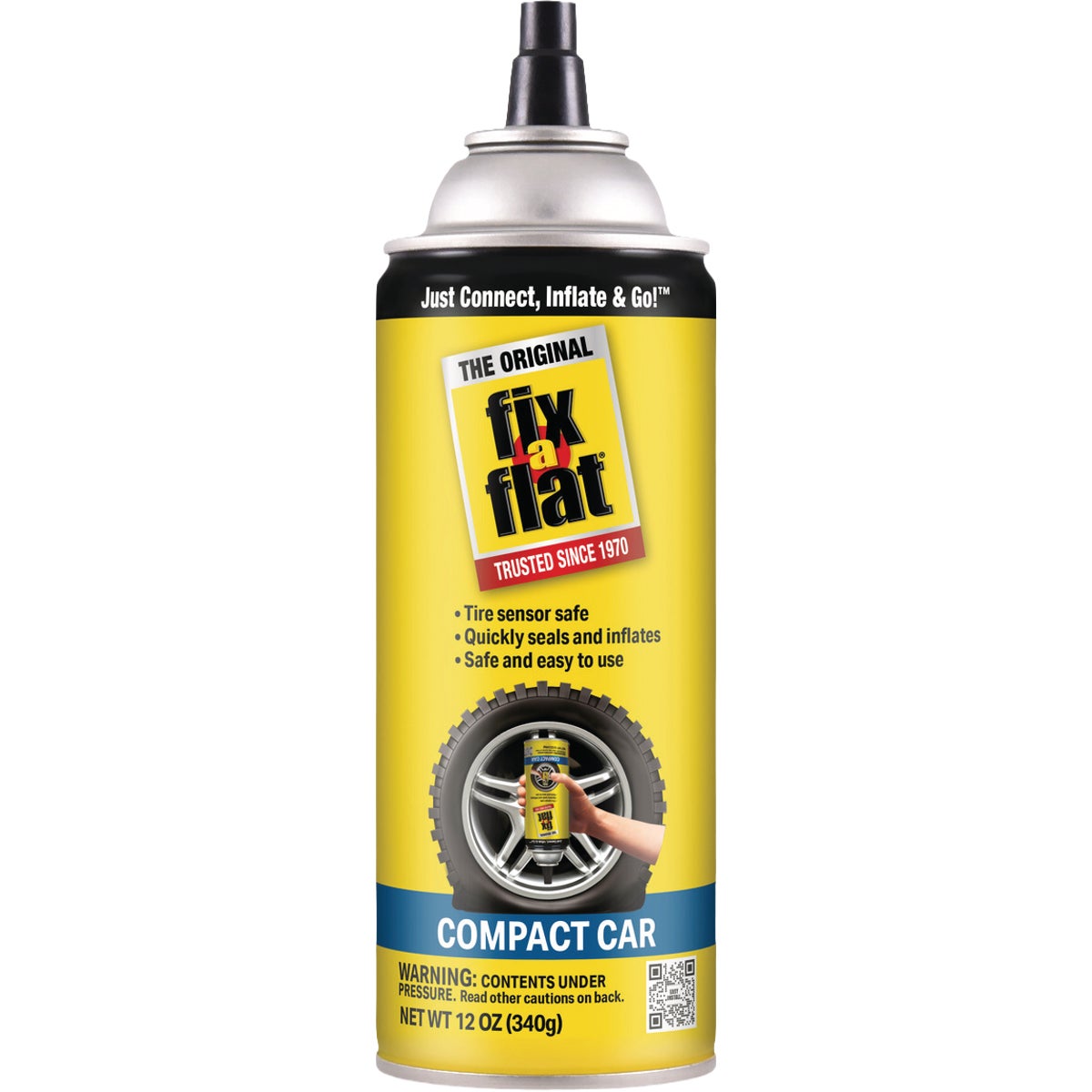 Fix-A-Flat 12 Oz. Cone Top Eco Friendly Tire Inflator/Sealer