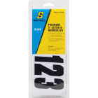 Seachoice 3-1/4 In. Black Solid Vinyl Letter & Number Kit Image 1