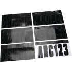 Seachoice 3-1/4 In. Black Solid Vinyl Letter & Number Kit Image 6