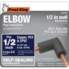 Frost King Gray Polyethylene Foam Elbow Pipe Insulation for 1/2 In. Copper Pipe Image 2