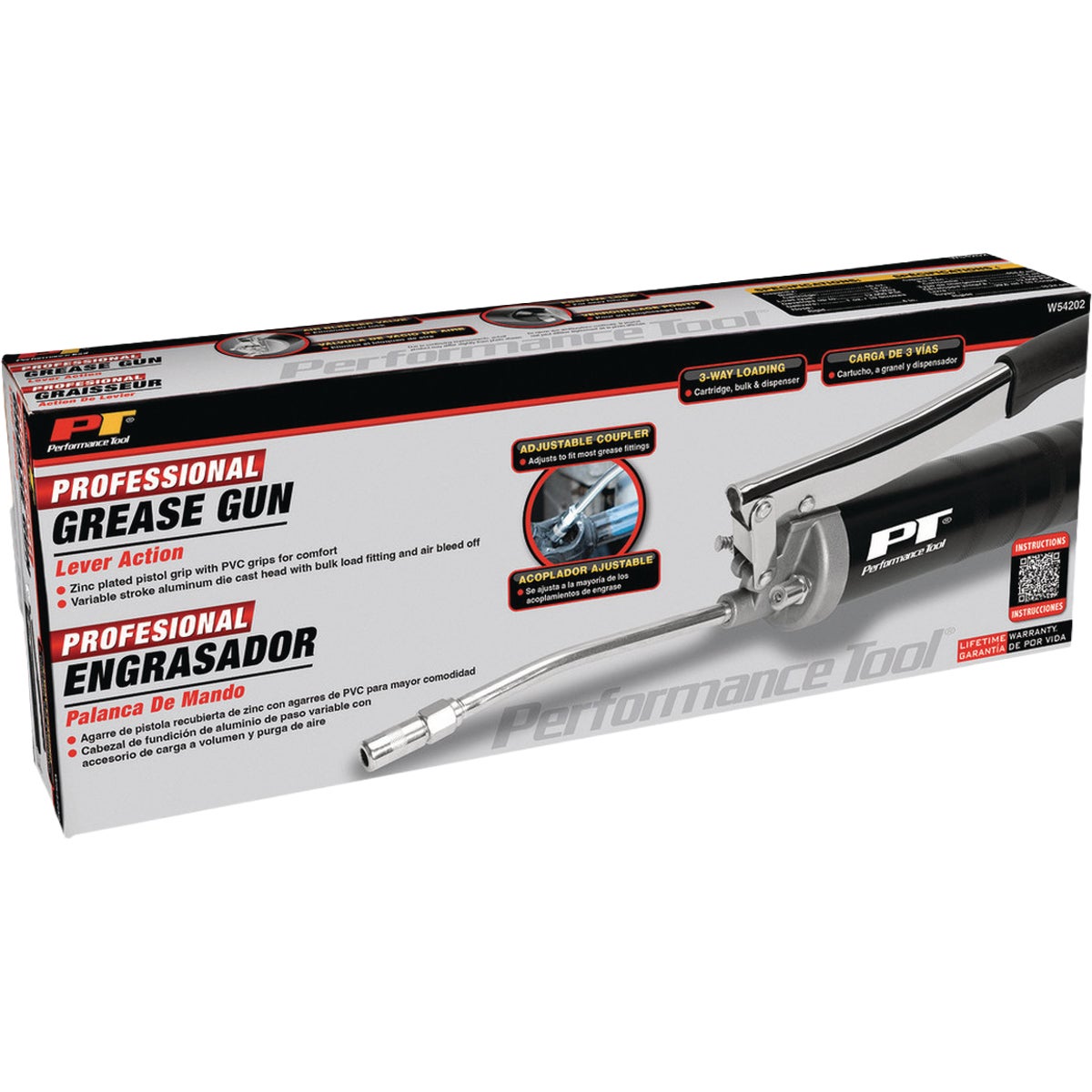 Performance Tool Pro Lever Action Grease Gun Image 4