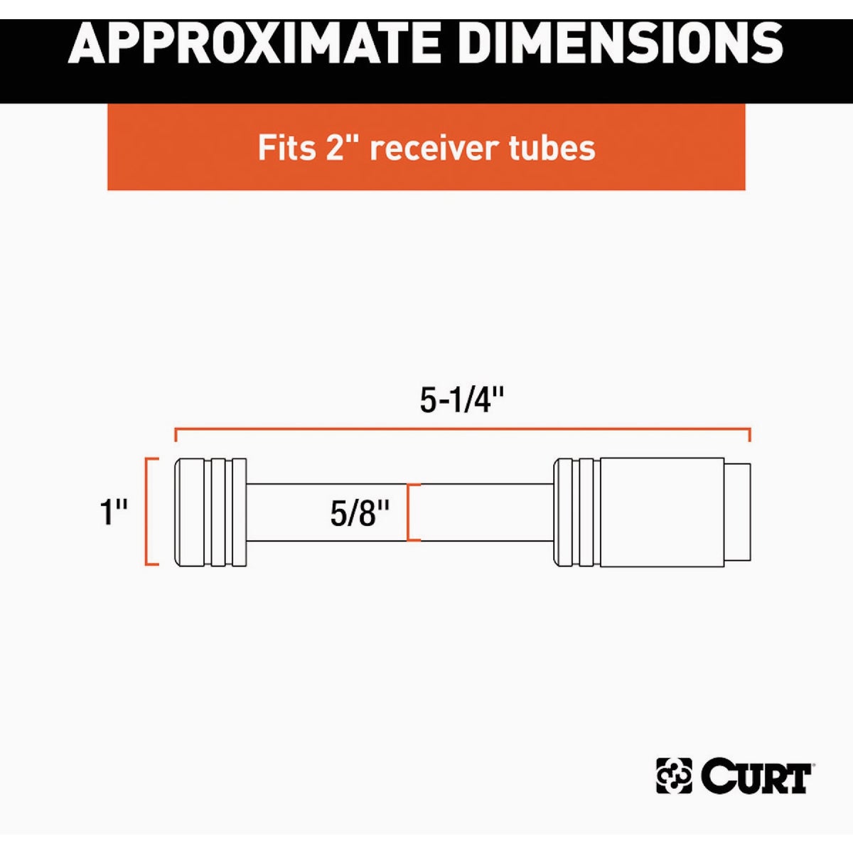 CURT 5/8 In. Hitch Lock Image 2