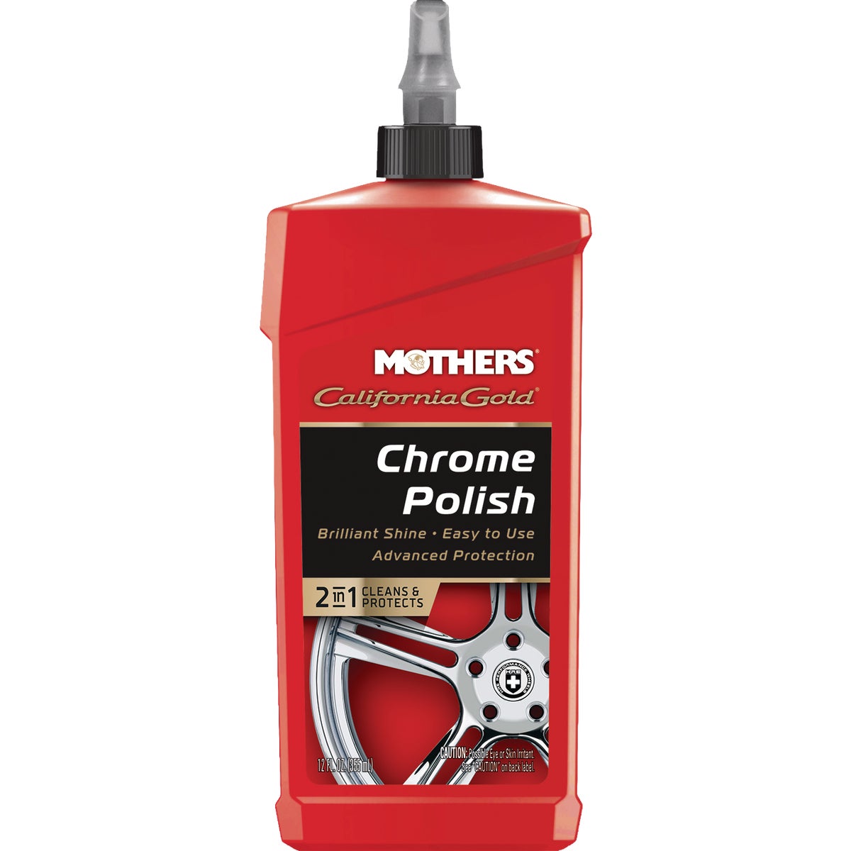 Mothers California Gold 12 Oz. Chrome Polish Image 1