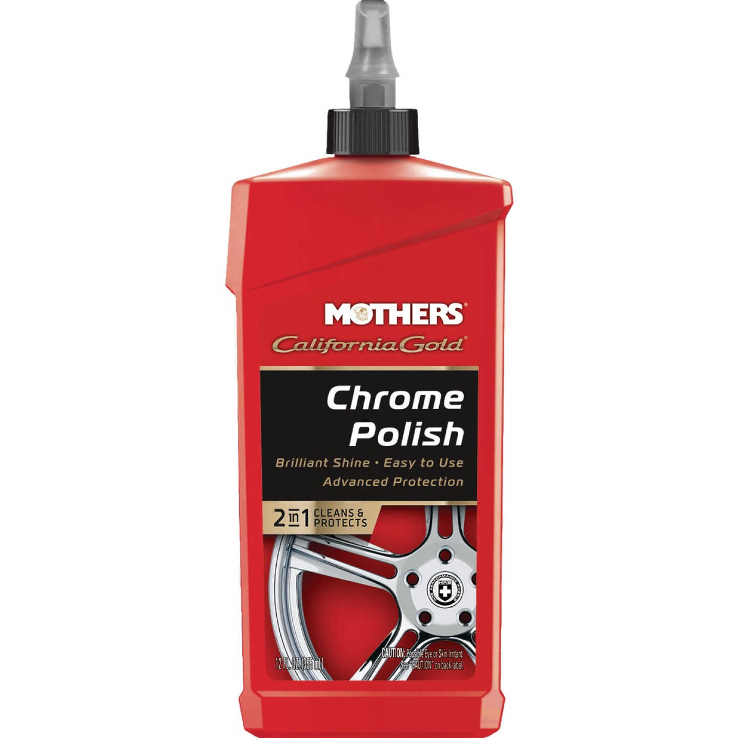 Mothers California Gold 12 Oz. Chrome Polish Image 1