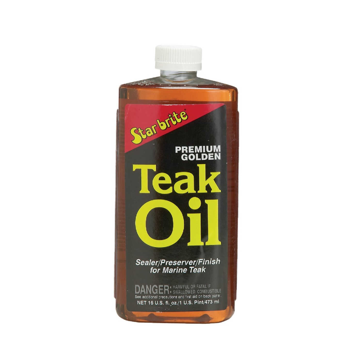 Star brite 1 Pt. Premium Golden Teak Oil Finish Image 1