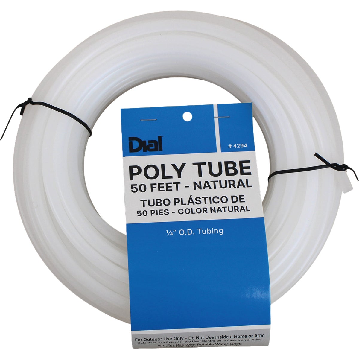 Dial Manufacturing 1/4 In. x 50 Ft. Evaporative Cooler Tubing Roll