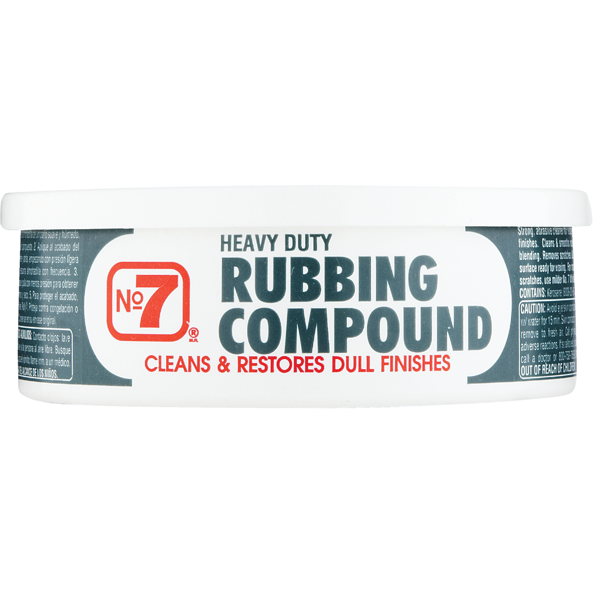  NO. 7, 10 oz Paste  Rubbing Compound Image 2