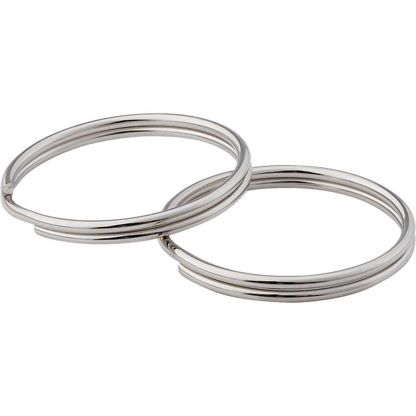 Lucky Line Tempered Steel Nickel-Plated 1-3/8 In. Key Ring (100-Pack) Image 3
