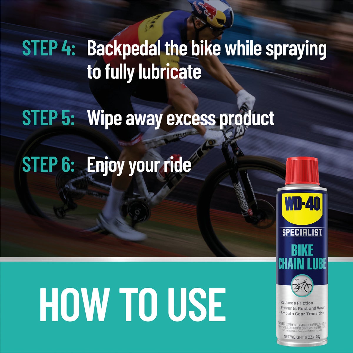 WD-40 Specialist Bike Chain Lube Image 2
