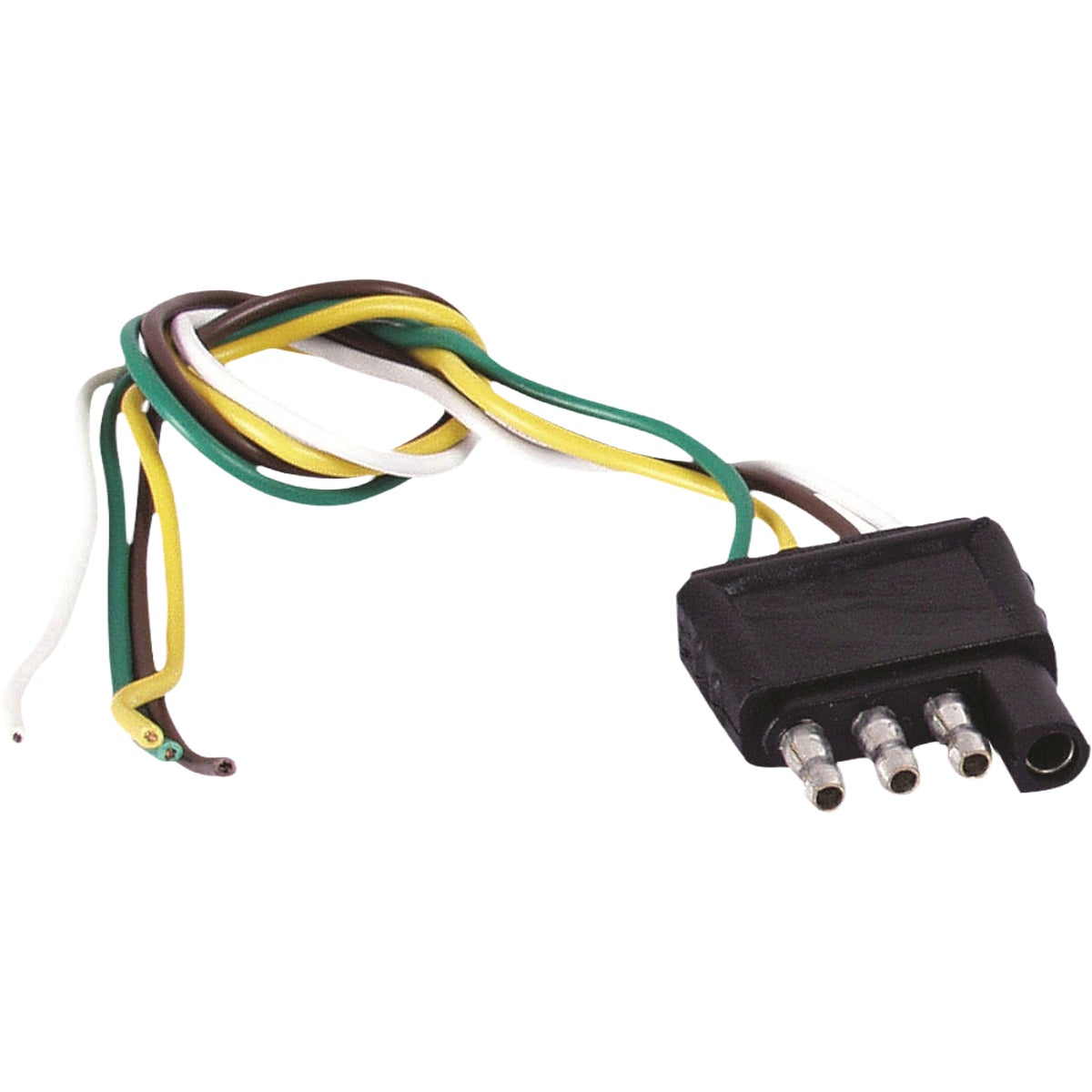Uriah 12 In. 4-Way Flat Trailer End Connector Harness