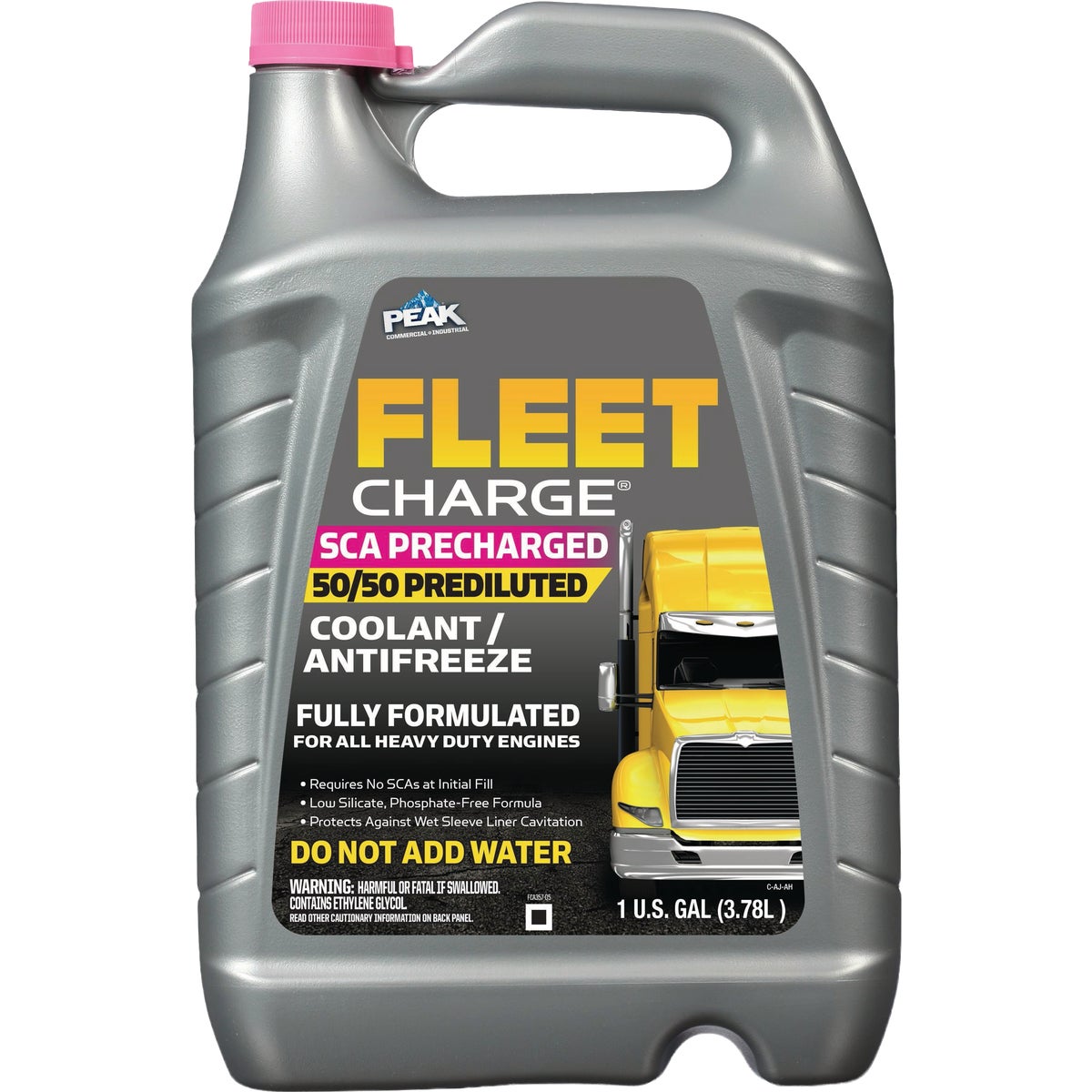 Fleet Charge Peak 1 Gal. SCA Precharged 50/50 Antifreeze & Coolant