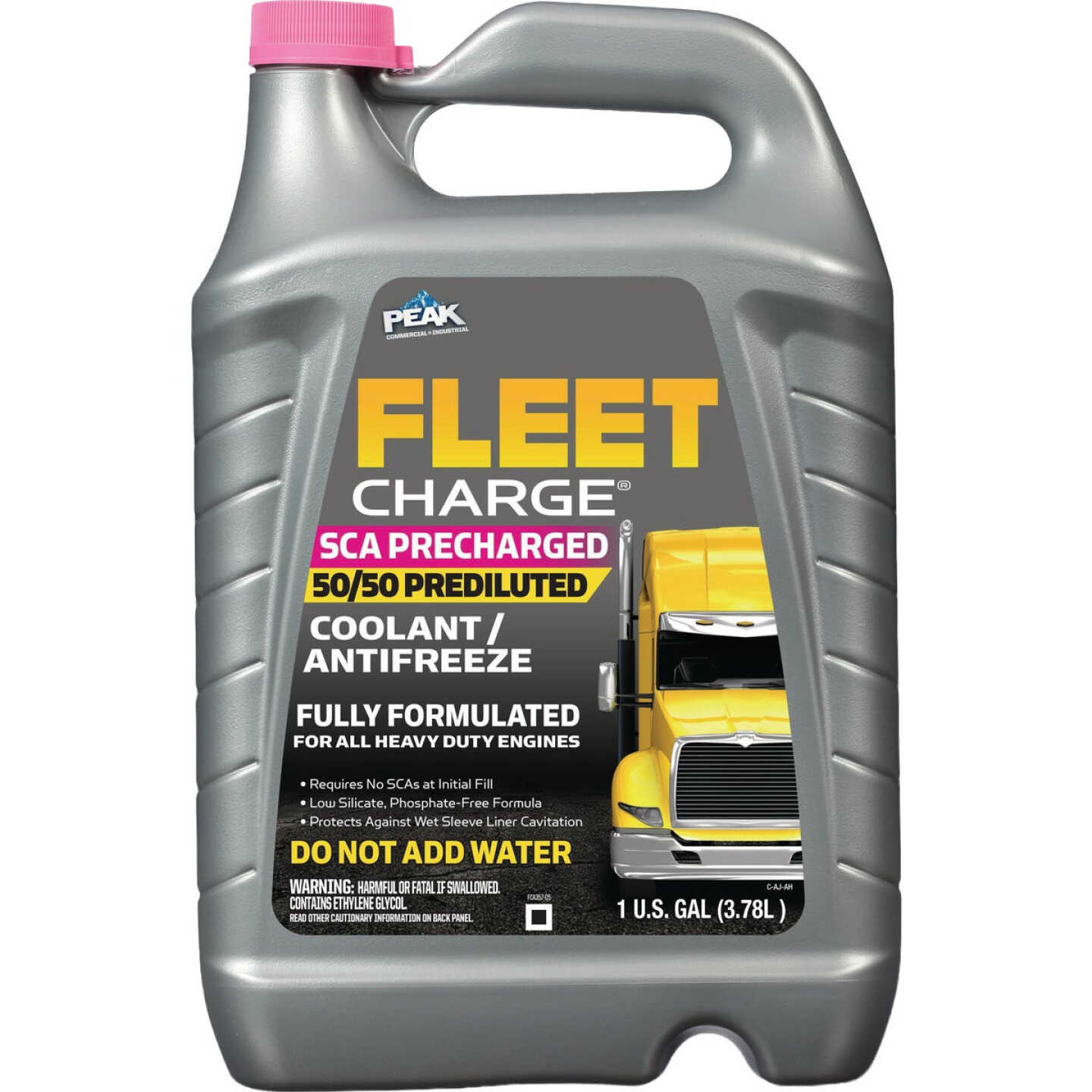 Fleet Charge Peak 1 Gal. SCA Precharged 50/50 Antifreeze & Coolant Image 1