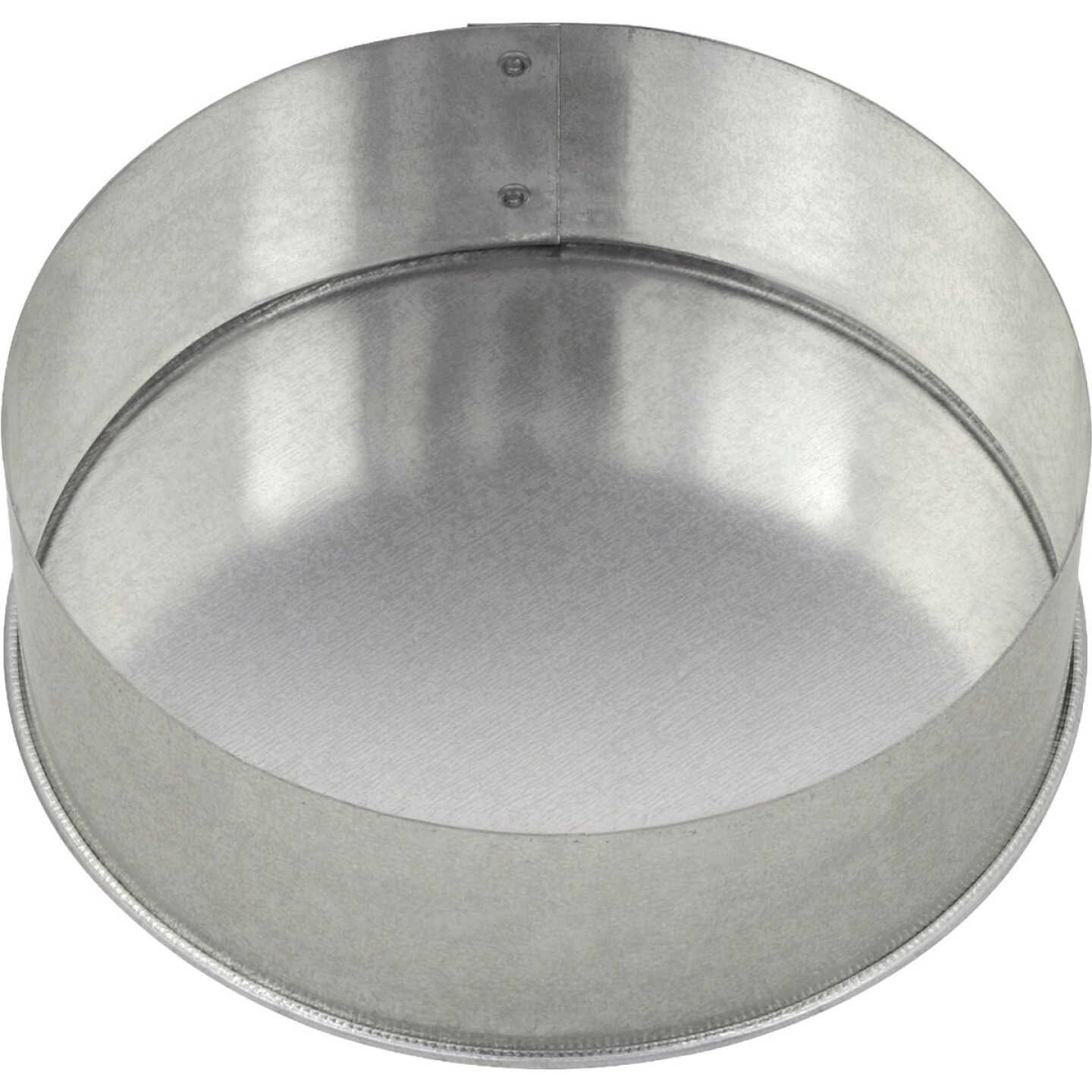 Imperial Galvanized Steel 3 In. Dia. 30 Ga. Non-Crimped Round End Cap Image 2