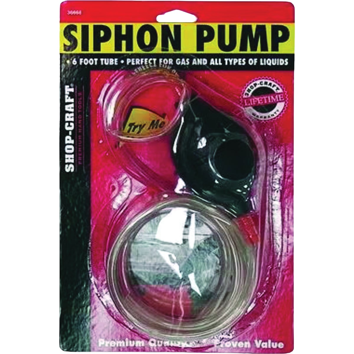 Custom Accessories 6 Ft. Tube Siphon Pump