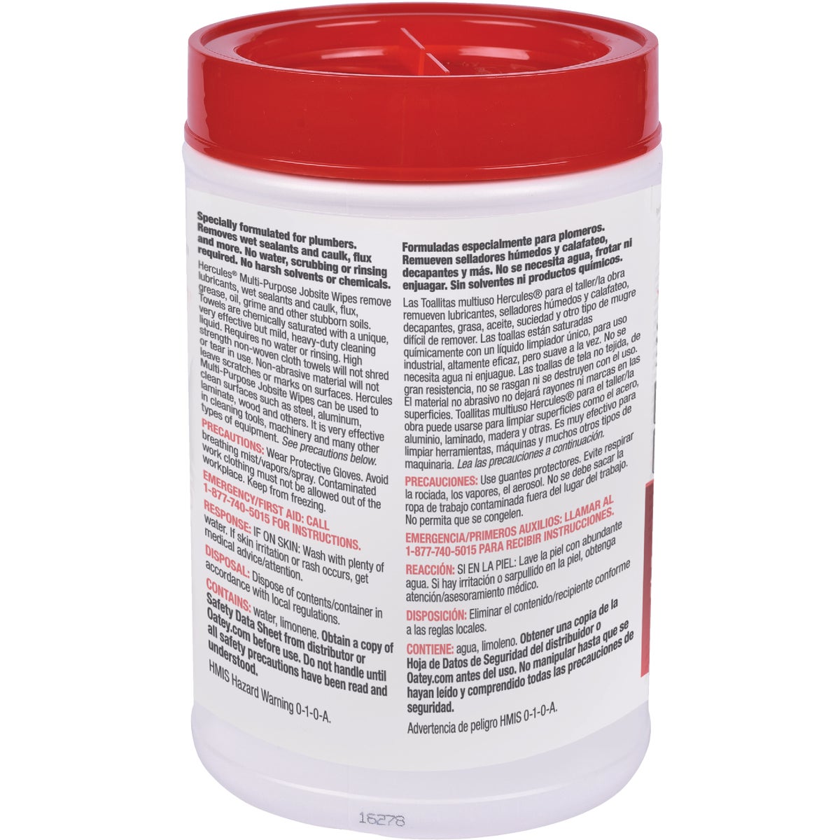Hercules Multi-Purpose 12 In. x 10 In. Jobsite Wipes (70-Count) Image 6