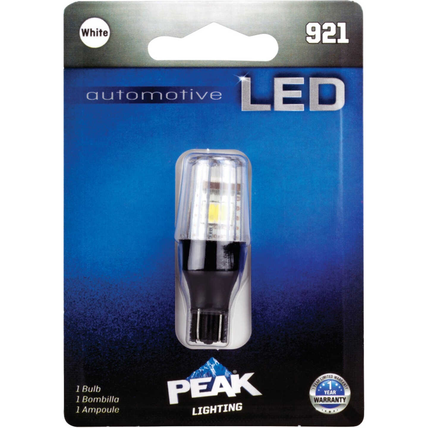 PEAK 921 12V Mini LED Automotive Bulb Image 1