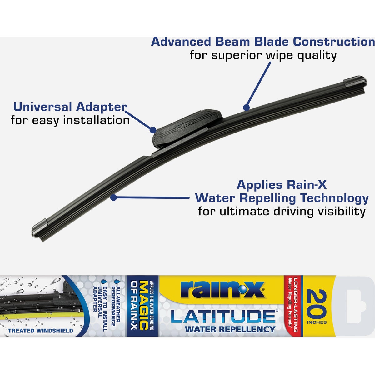 Rain-X Latitude 24 In. Wiper Blade Image 8
