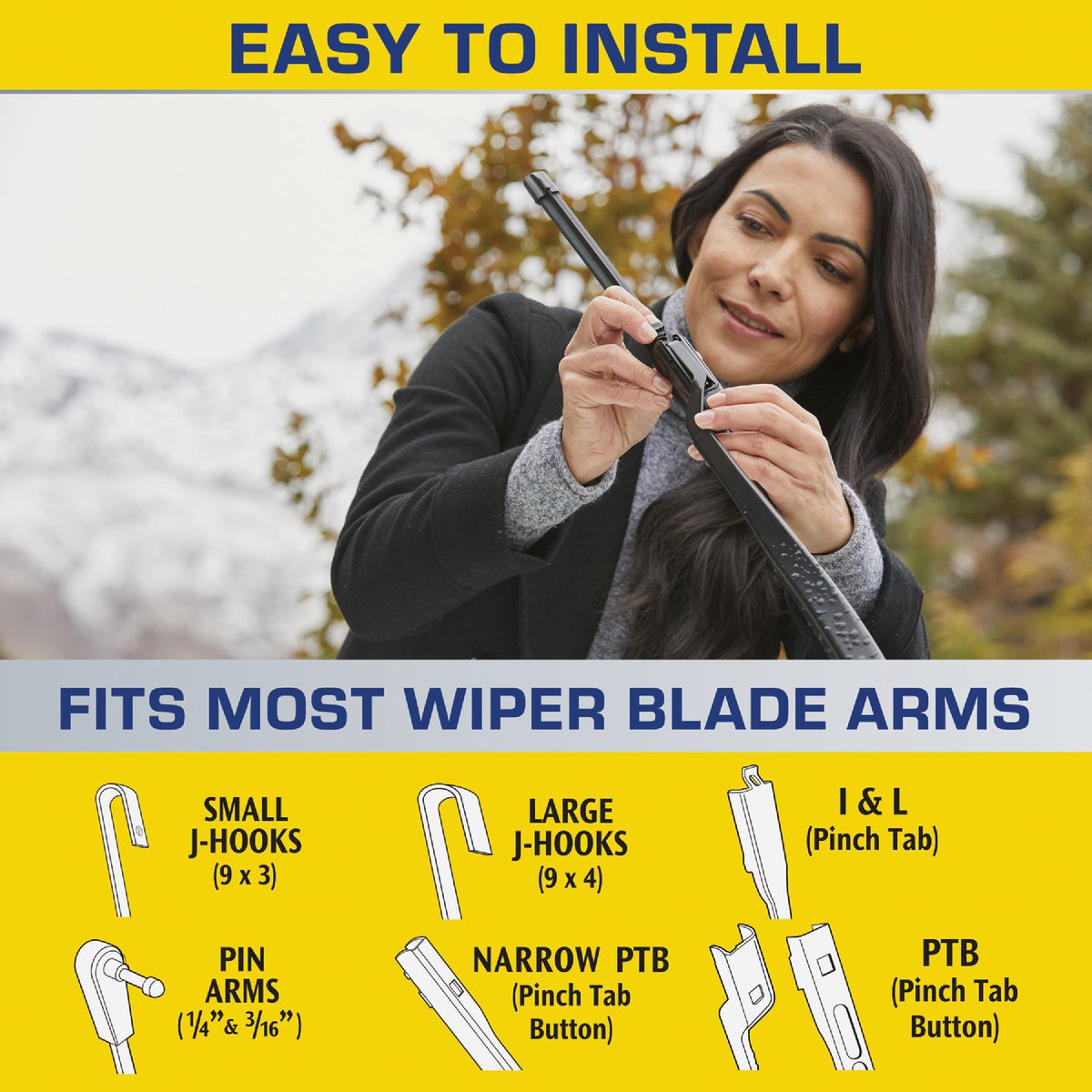 Rain-X Latitude 24 In. Wiper Blade Image 3