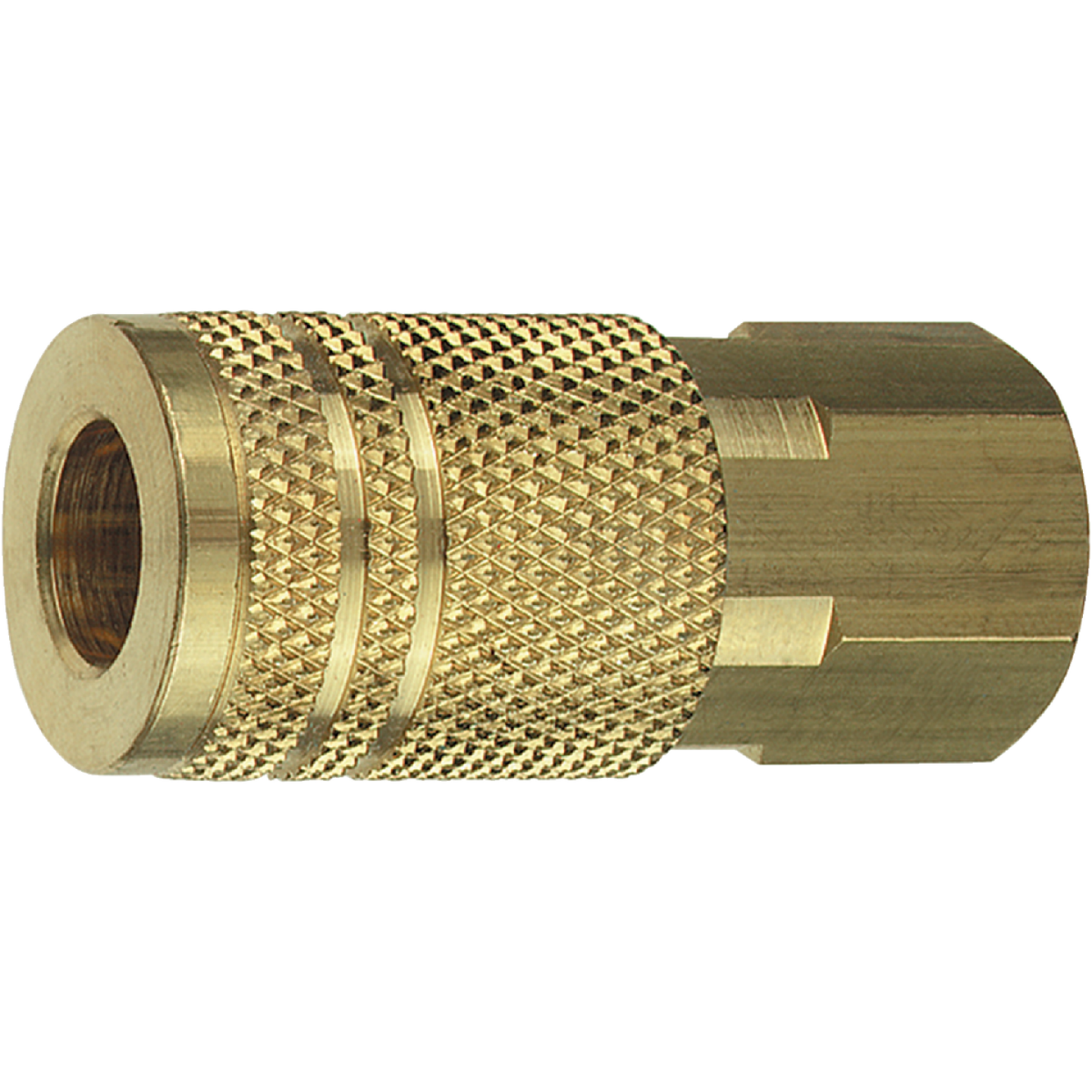Tru-Flate Industrial/Milton Series Push-to-Connect 1/4 In. FNPT Coupler (10-Pack) Image 1