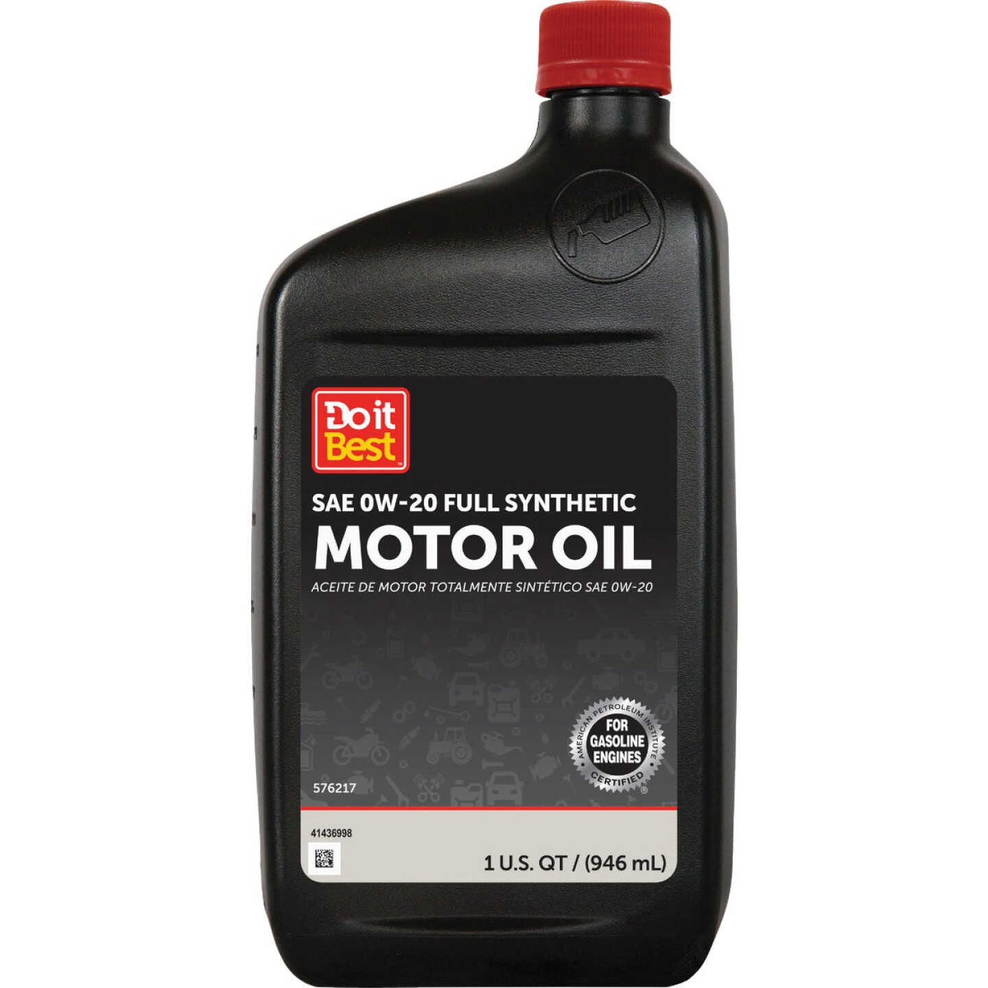 Do it Best 1 Qt. 0W-20 Full Synthetic Oil Image 1