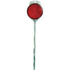 Hy-Ko 36 In. Red Aluminum Driveway Marker Image 1