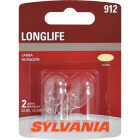 Sylvania 912 Long Life 12V Mini Incandescent Automotive Bulb (2-Pack) Image 1