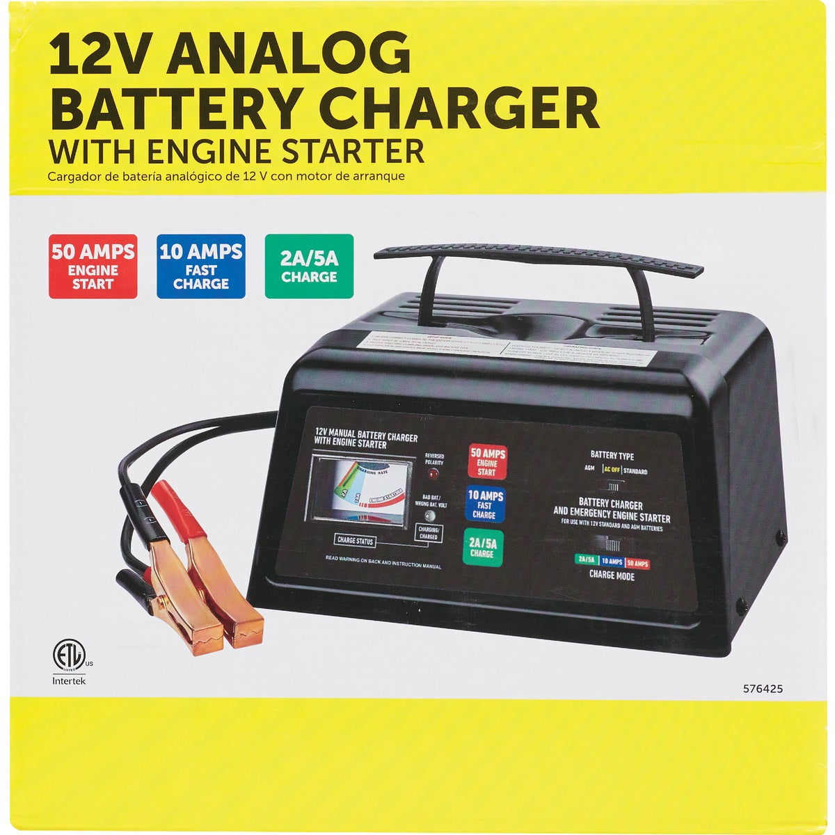 Automatic 12V 2A/10A/55A Auto Battery Charger Image 2