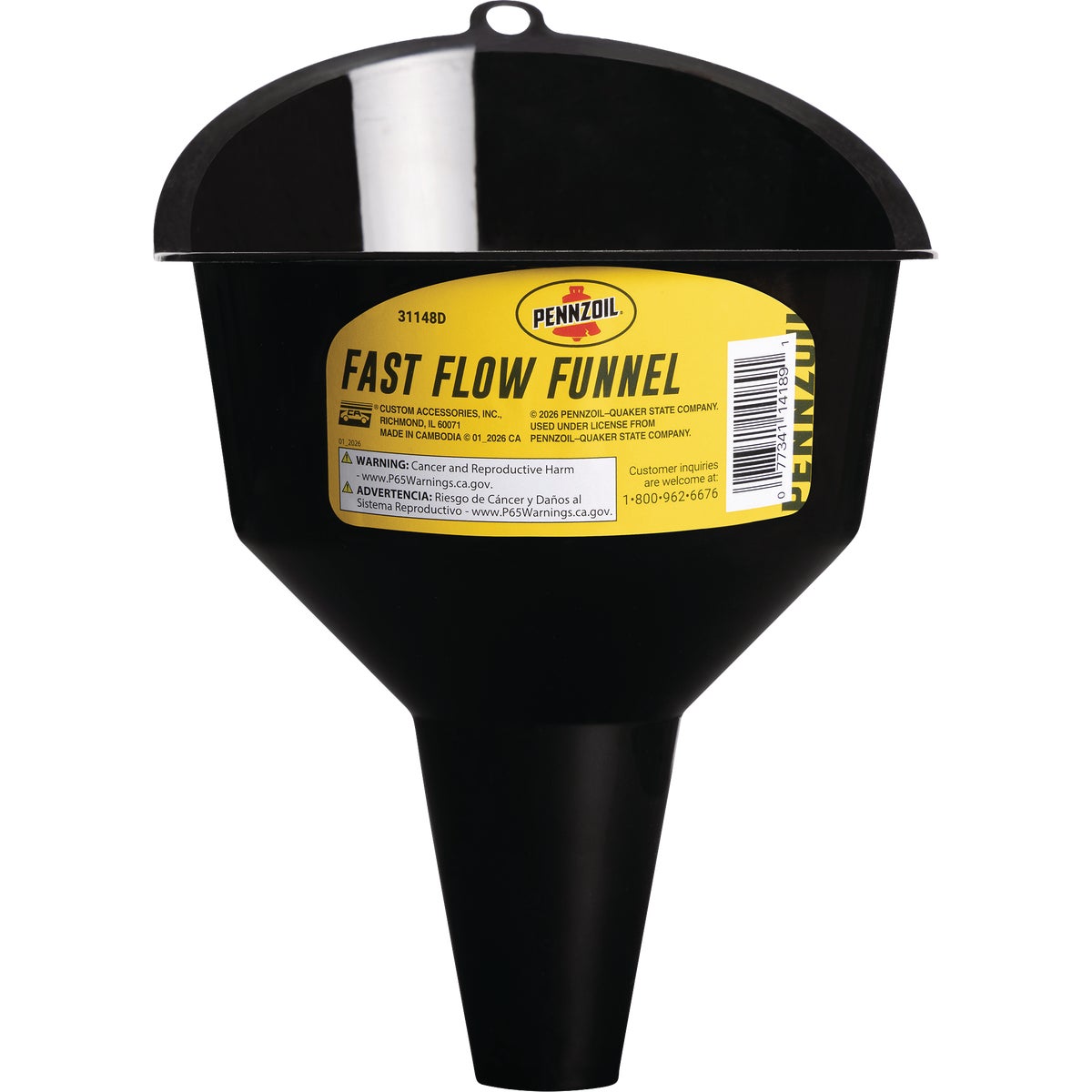 Pennzoil Wide Fast-Fill Funnel