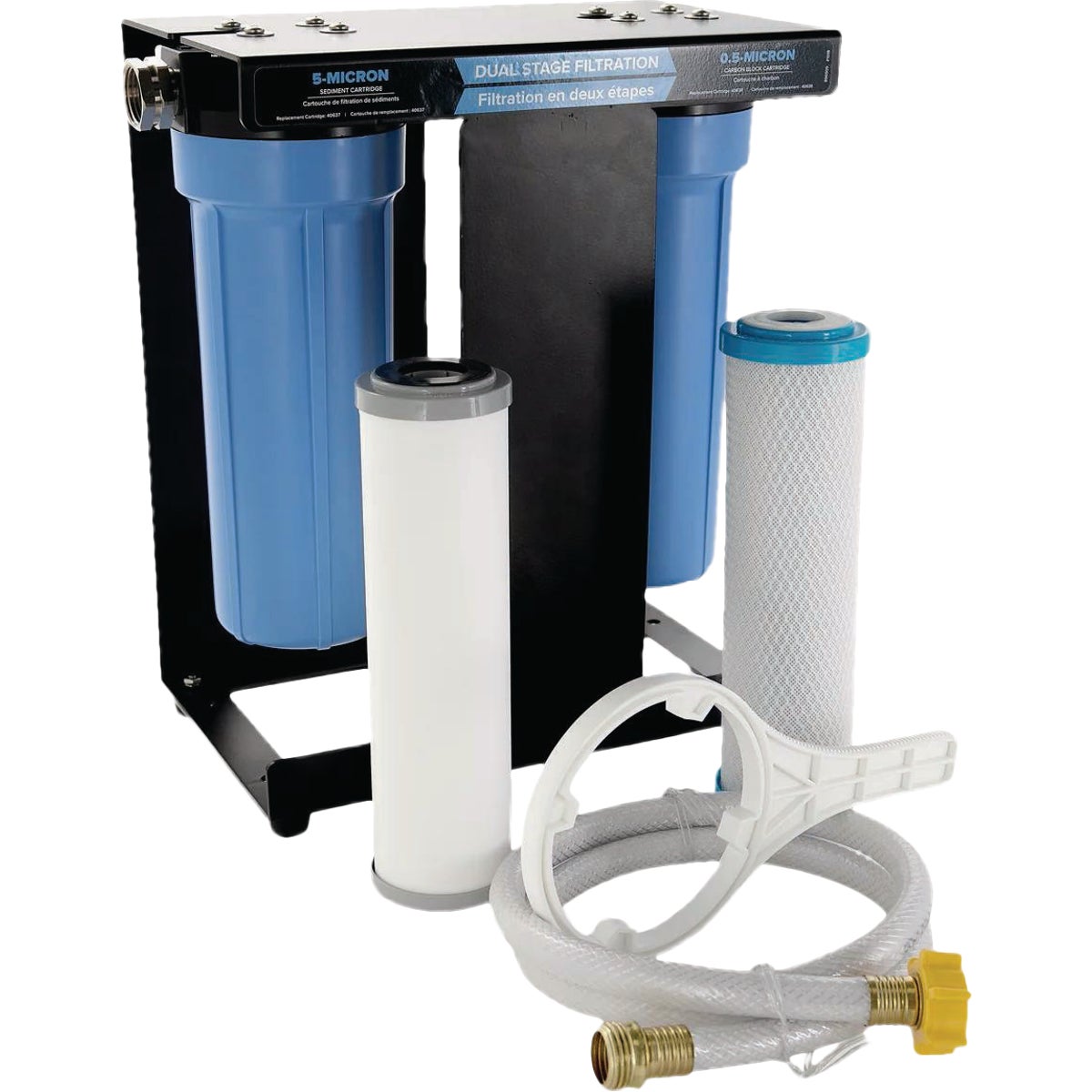 Camco EVO X2 Dual Stage Premium RV Water Filter Kit