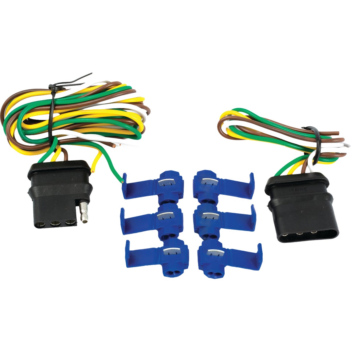 Uriah 4-Way Vehicle & Trailer Connector Wiring Kit