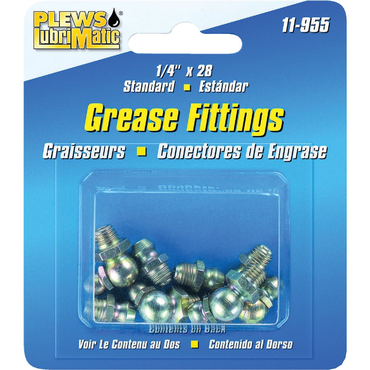  Plews Lubrimatic 1/4" Grease Fitting