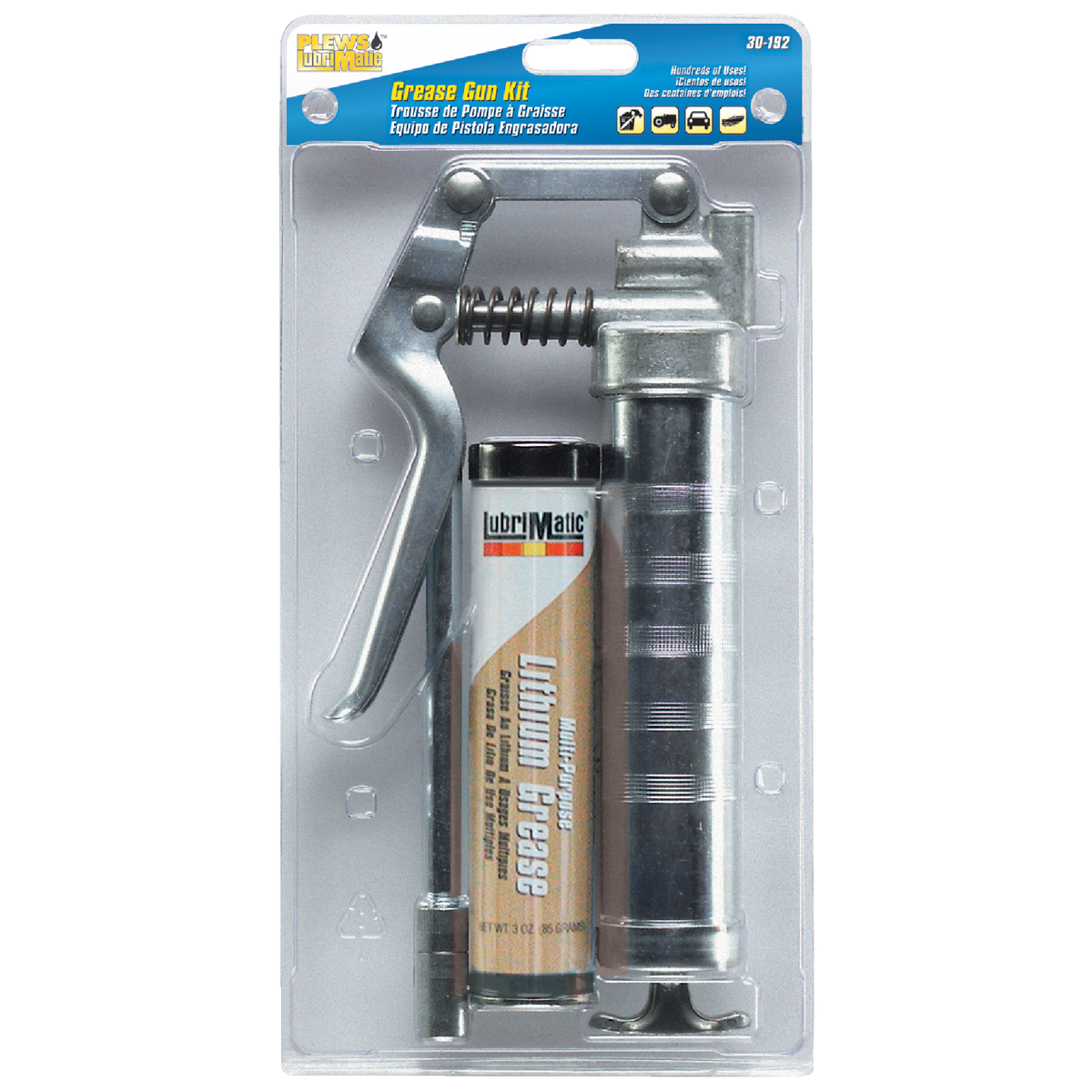 Plews LubriMatic 3 Oz. 4500 psi HD Mini Grease Gun Kit Image 2