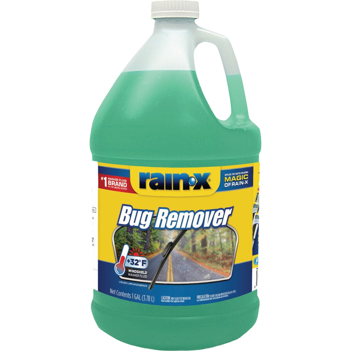 Rain-X 1 Gal. +32 Deg F Bug Remover Windshield Washer Fluid
