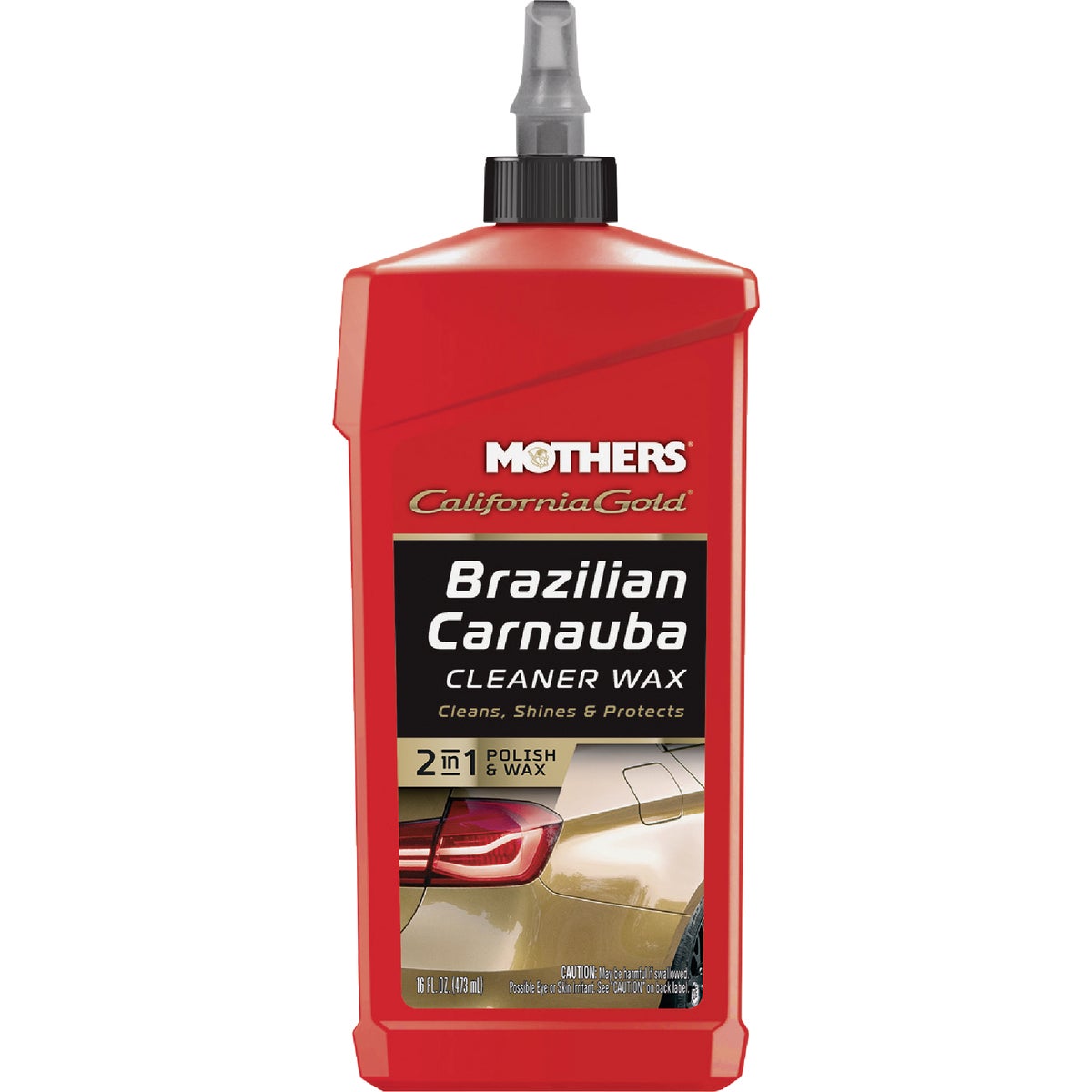Mothers California Gold 16 Oz. Brazilian Carnauba Liquid Cleaner Wax