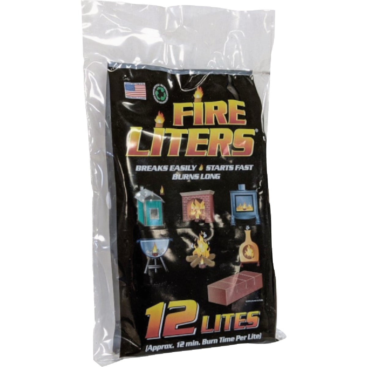 Fire Liters 10 Min. Fire Lighters (12-Pack)