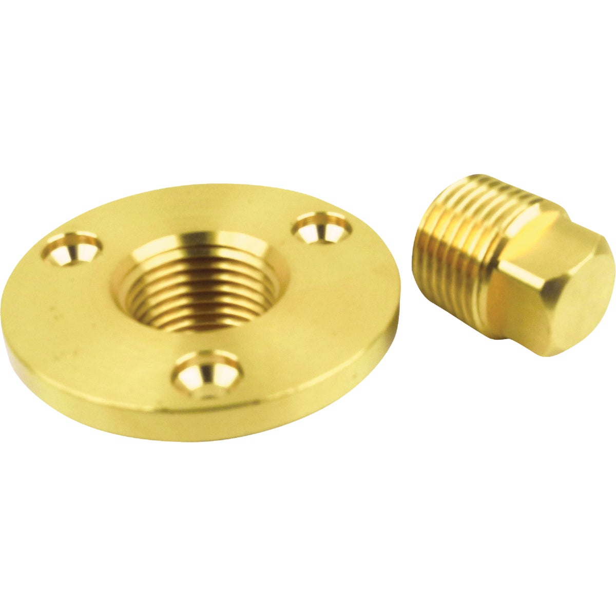 Seachoice 1/2 In. x 2 In. Garboard Drain Plug Image 1