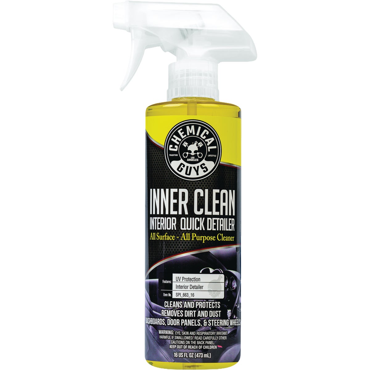 Chemical Guys 16 Oz. InnerClean Interior Quick Detailer & Protectant Spray
