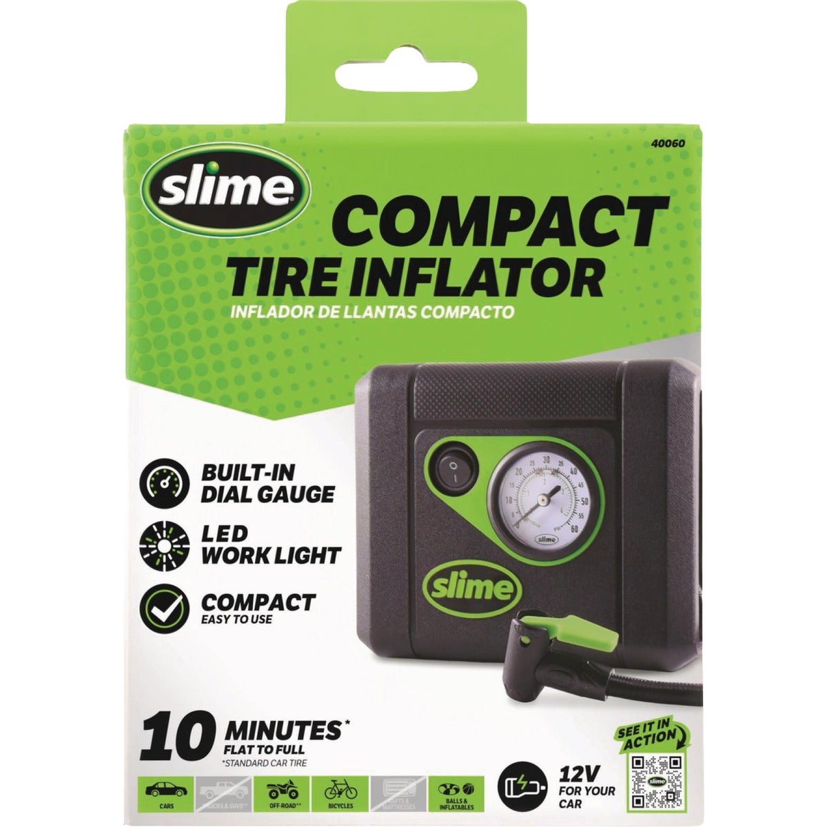 Slime 12V Compact Inflator Image 3