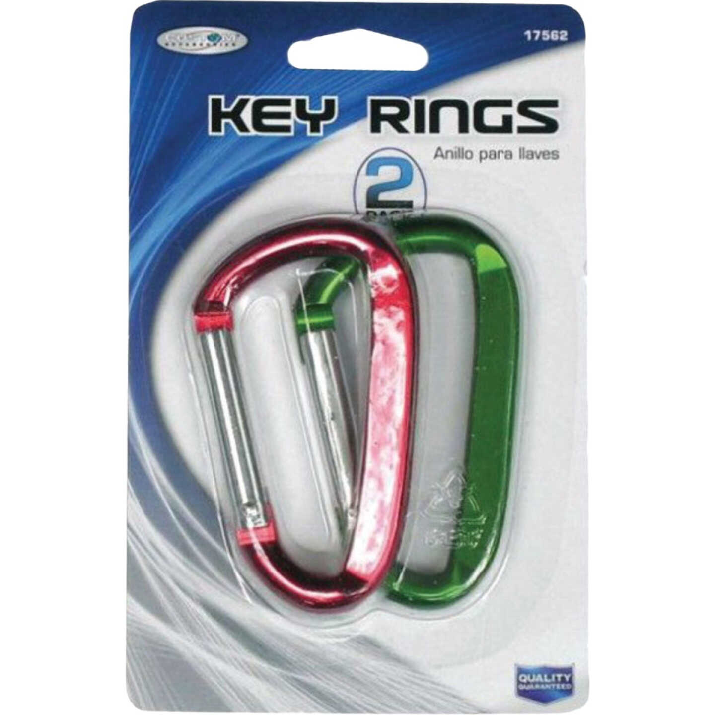 Custom Accessories Carabiner Key Ring (2-Pack) Image 2