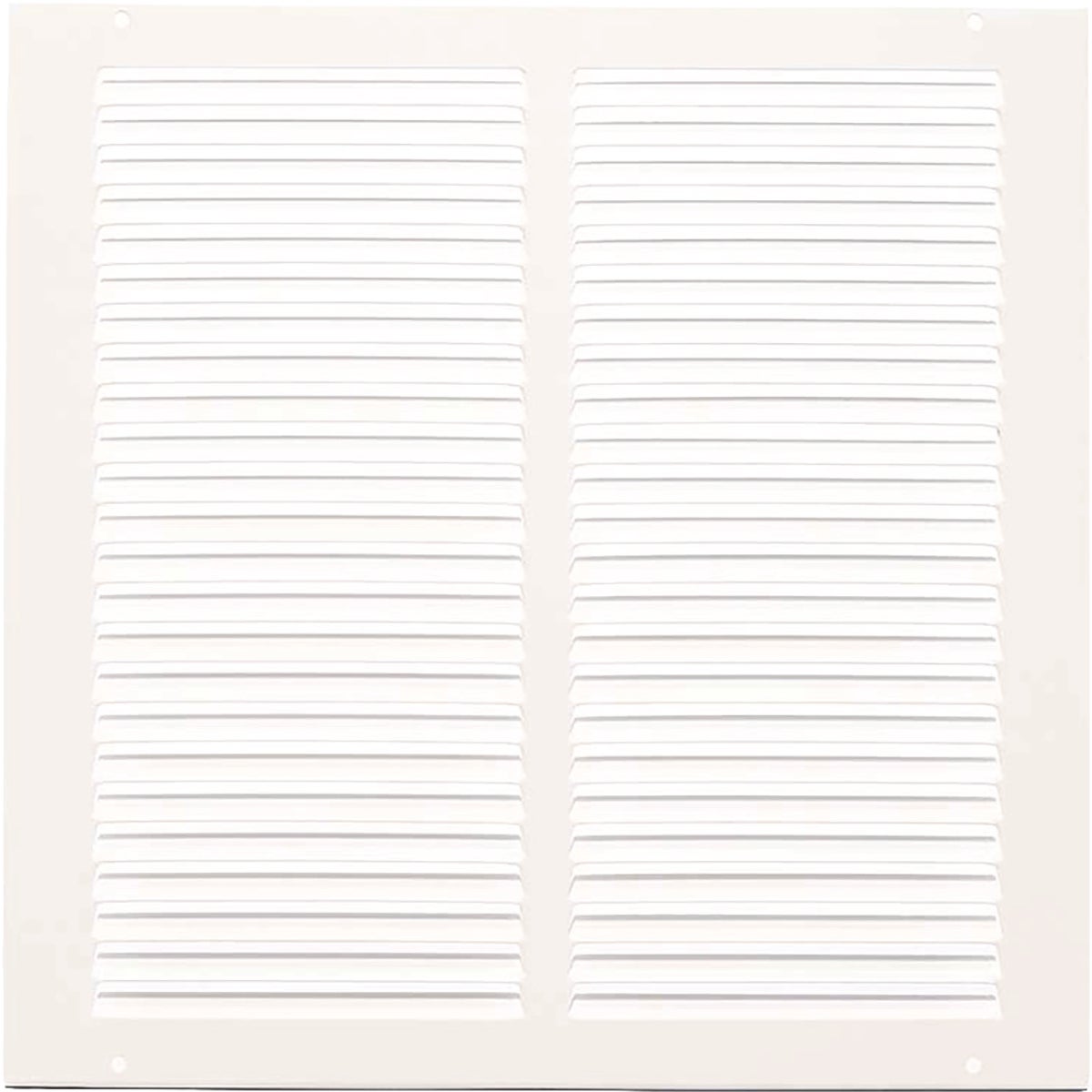 AmeriFlow 372 Series 12 In. x 12 In. White Steel Return Air Grille