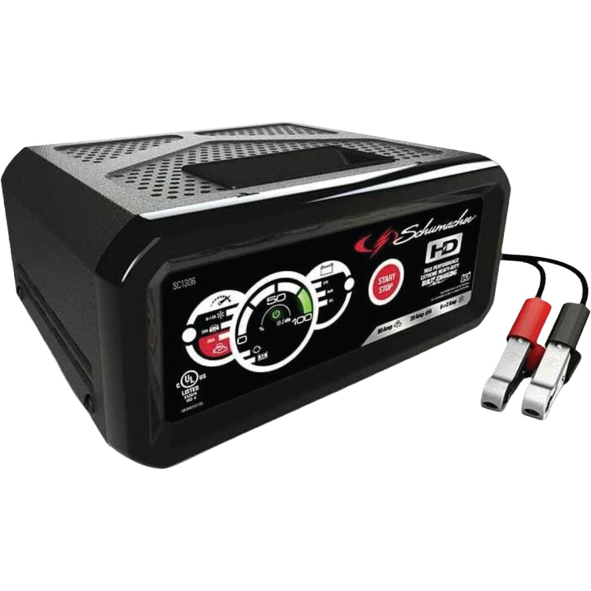 Schumacher 80/12/2A 12V Automatic Battery Charger with Engine Start
