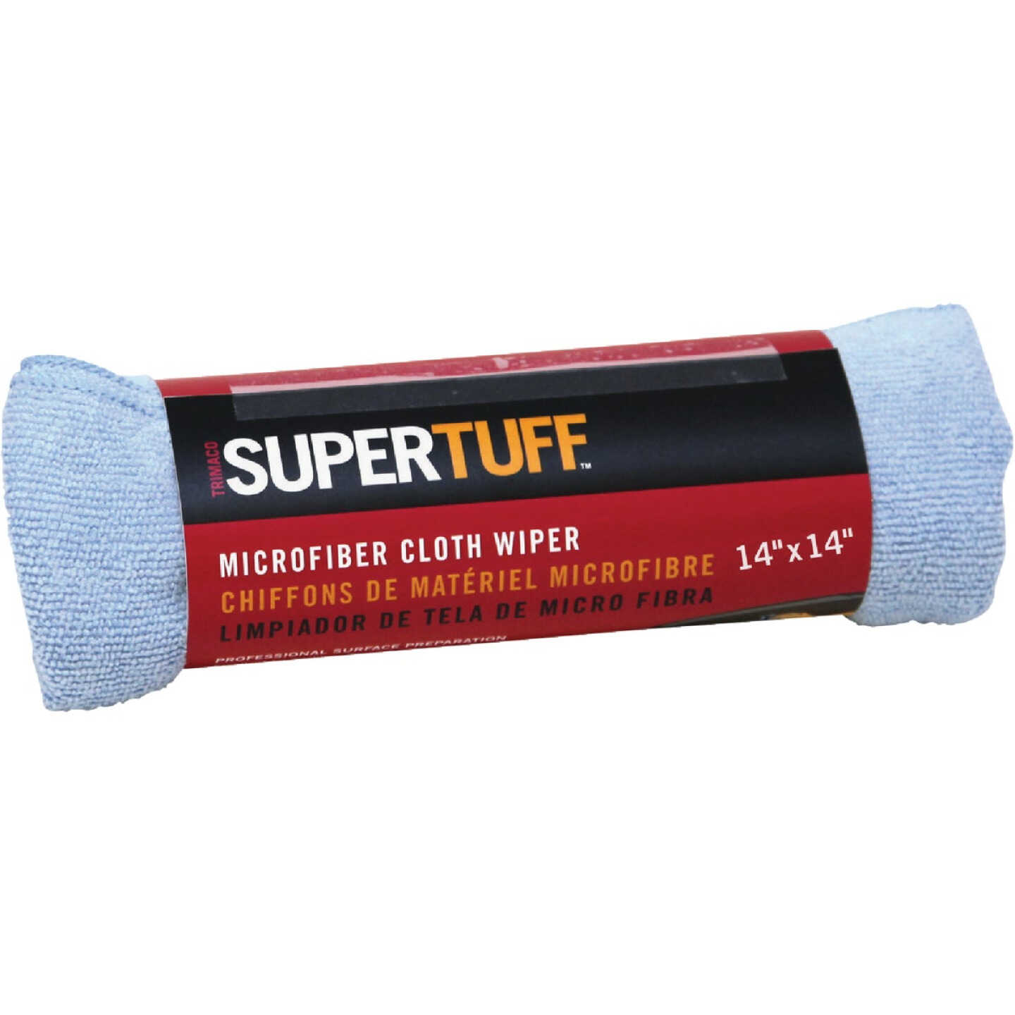 Trimaco SuperTuff 14 In. x 14 In. Blue Microfiber Wipers (2-Pack) Image 1