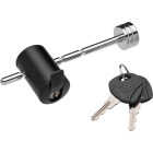 TowSmart Chrome Adjustable Coupler Lock Image 1