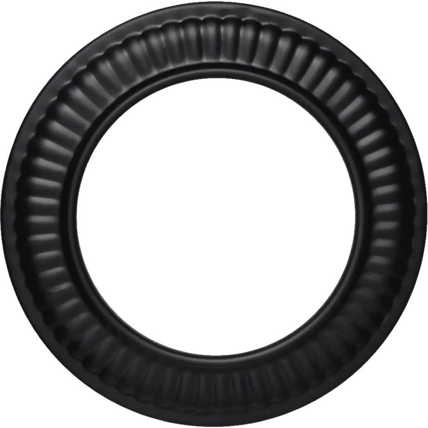 Imperial 4 In. 24 ga Black Stove Pipe Collar Image 1