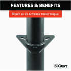 Curt 2000 Lb. A-Frame Jack With Side Handle, 14-1/2 In. Travel Image 4