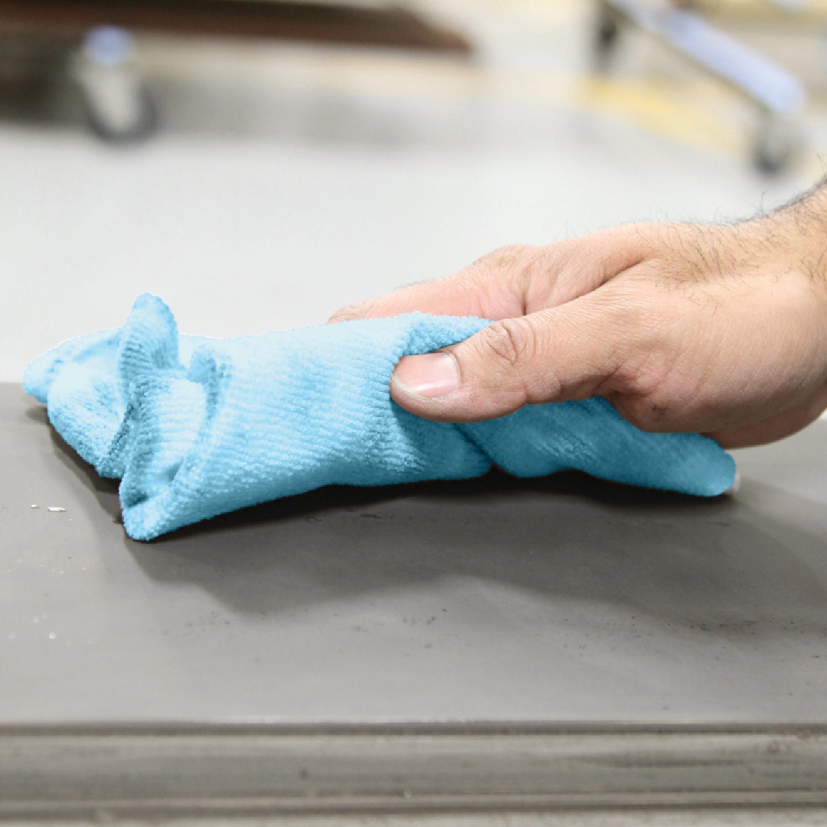 Trimaco SuperTuff 23-1/2 In. x 14 In. Blue Microfiber Wipers Image 2