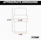 CURT 1-7/8 In. & 2 In. Trailer Ball Cover Image 2