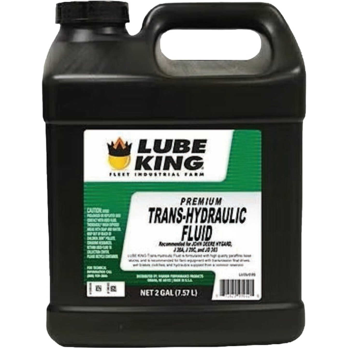 Lube King 2 Gal. J20C Premium John Deere Tractor Hydraulic & Transmission Fluid Image 1